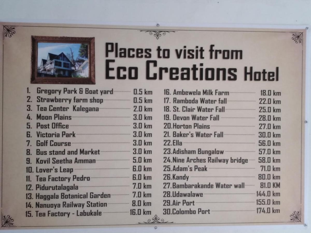 Eco Creations Wooden Cottage Nuwara Eliya Eksteriør billede